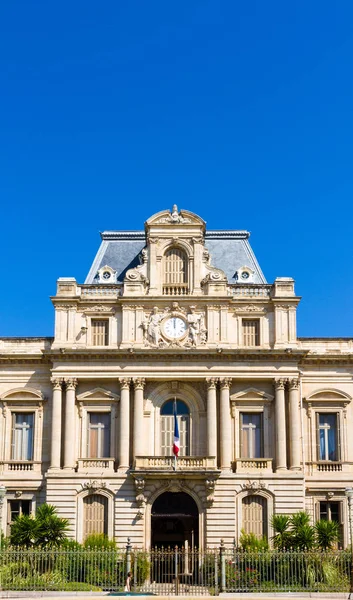 Fachada Del Edificio Llamada Prefectura Herault Centro Ciudad Montpellier Francia — Foto de Stock