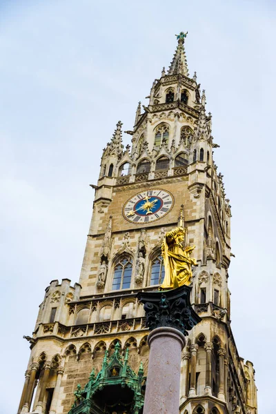 New Town Hall Munich Capital Largest City German State Bavaria — Stock Photo, Image