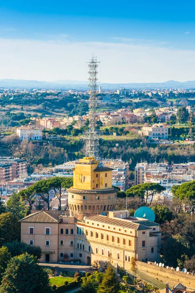 Edifício da Rádio Vaticana na Cidade do Vaticano — Fotografia de Stock