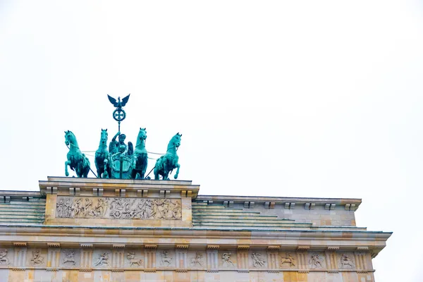 A németországi berlini Brandenburgi kapu — Stock Fotó