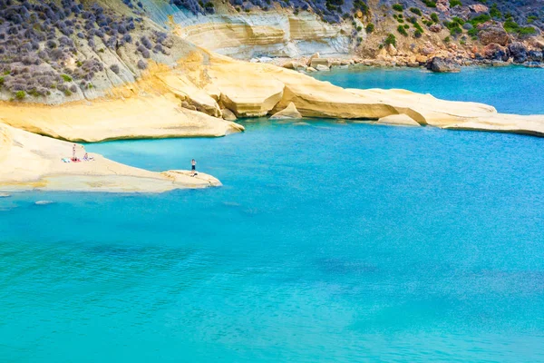 Bay near Ghajn Tuffieha in summer in Malta — Stock Photo, Image