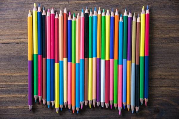 Renkli Kalemler Arka Planı Için — Stok fotoğraf
