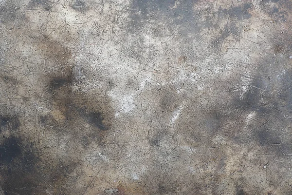 Grunge metal texture from the bottom of old cooking pot — Stock Photo, Image