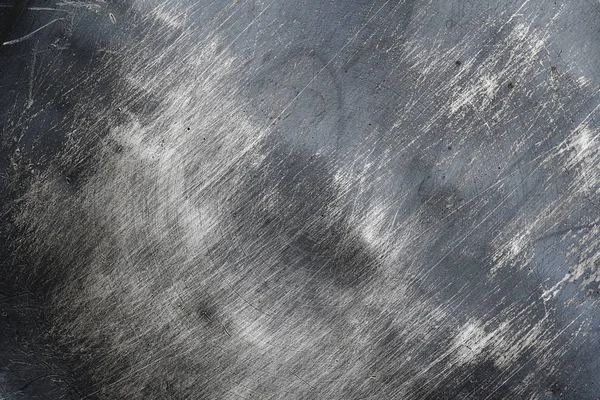 Grunge texture metallica dal fondo della vecchia pentola di cottura — Foto Stock