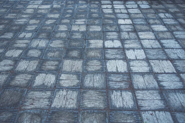 Old grunge stone tiles floor — Stock Photo, Image