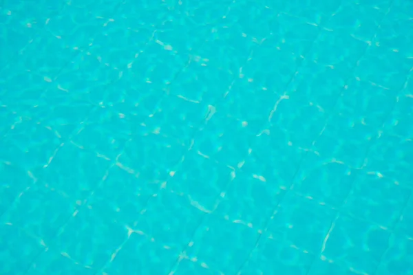 Water rippled on swimming pool water surface for background — Stock Photo, Image