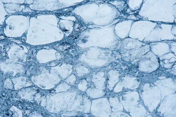 Abstraktní bílý a šedý akrylátový vzorek vypadá jako mramor — Stock fotografie