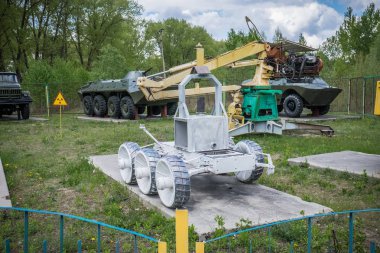 Chernobyl felaket sonuçları tasfiye katıldı robot teknolojisi Fuarı.
