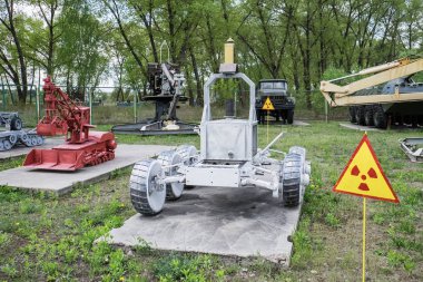 Chernobyl felaket sonuçları tasfiye katıldı robot teknolojisi Fuarı.