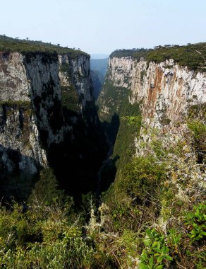 Cambara do Sul 'daki İtaimbezinho Kanyonu, Rio Grande do Sul 
