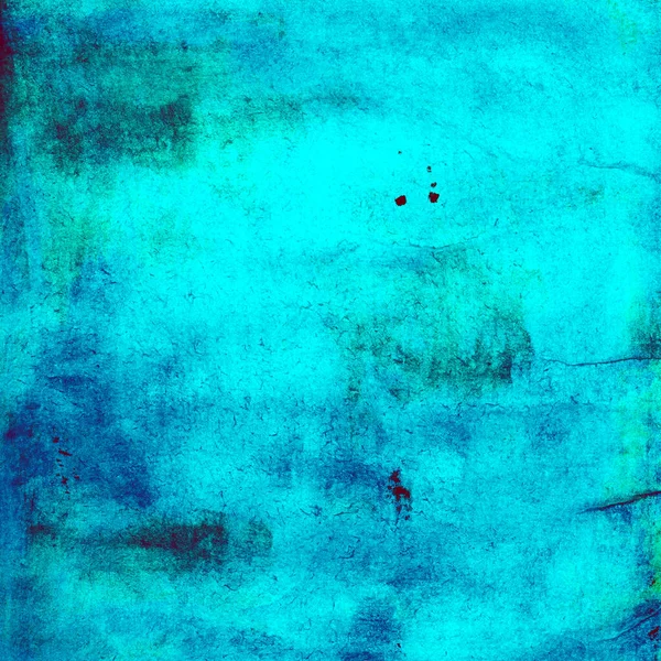 Handgezeichnete Abstrakte Unterwassertextur Aquarell Auf Strukturiertem Papier Tiefblau Mit Grunge — Stockfoto
