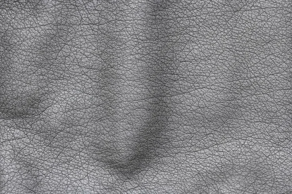 Zbliżenie Czarny Stylowy Moda Skórzana Kurtka Teksturowana Powierzchnia Izolowane Tło — Zdjęcie stockowe
