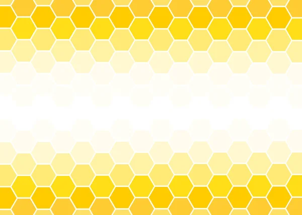 Illustration Conception Vectorielle Abstraite Hexagone Jaune — Image vectorielle