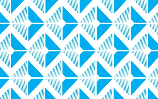 Diseño Fondo Vector Azul Geométrico Abstracto Patrón — Vector de stock