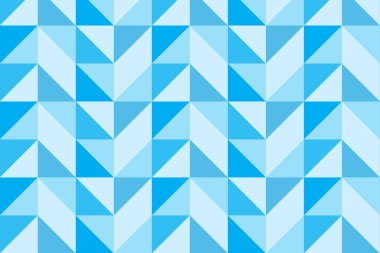 Mavi geometrik soyut desen arka plan vektör tasarımı.