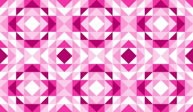 Pembe geometrik soyut desen vektör arka plan tasarımı.