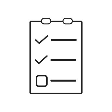 Web tasarımı için yapılacaklar listesi simgesi olan simge.