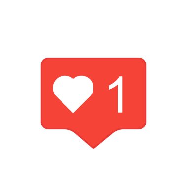 İzole edilmiş bir ikon gibi kırmızı. Logo sembolü gibi bir vektör.