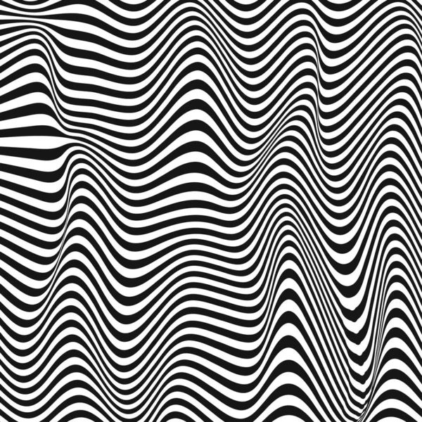 Girdap çizgisi deseni, vektör soyut dalga arkaplanı.