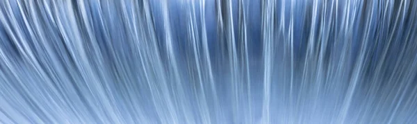 blue flowing water banner, waterfall banner, top view