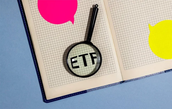 Etf Συναλλαγματικό Αμοιβαίο Κεφάλαιο Επιχειρηματική Και Χρηματοδοτική Έννοια — Φωτογραφία Αρχείου