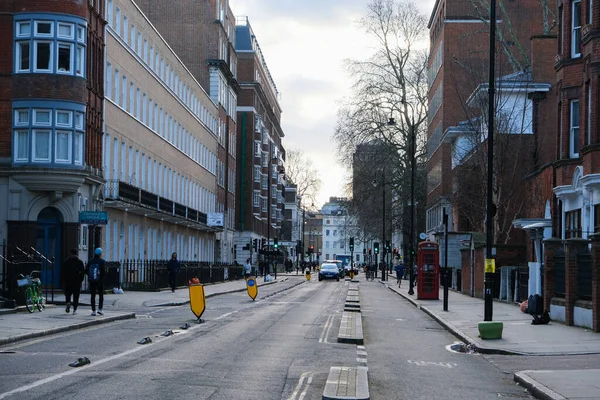 Londres Royaume Uni 1Er Mars 2020 Une Vue Long Une — Photo