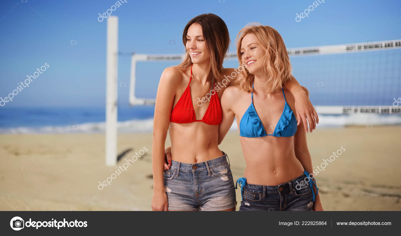 bikini tops and shorts