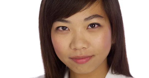 Chinese Businesswoman Looking Camera — Stock Photo, Image