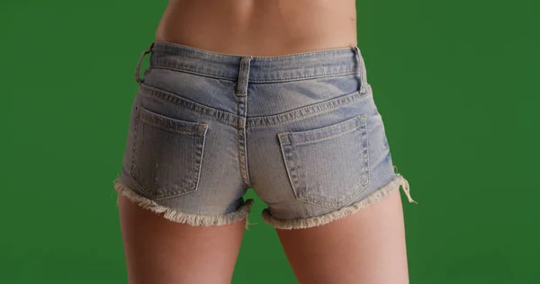 Girls Bending Over In Booty Shorts