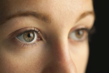 Göz, tam kare resmi Close-up 