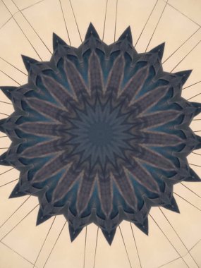 Çok güzel renkli bir kaleydoskop.