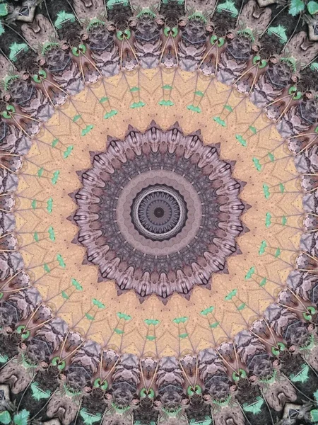 Egy Nagyon Szép Színes Kaleidoszkóp — Stock Fotó
