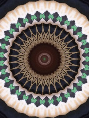 Çok güzel renkli bir kaleydoskop.