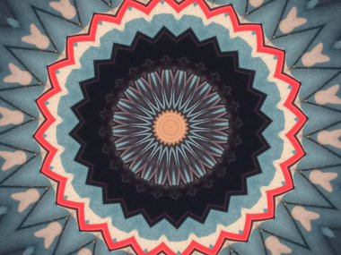 Çok güzel renkli bir kaleydoskop.