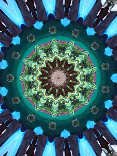 Very Beautiful Colorful Kaleidoscope — Stock Photo, Image