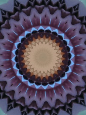 Çok güzel renkli bir kaleydoskop.