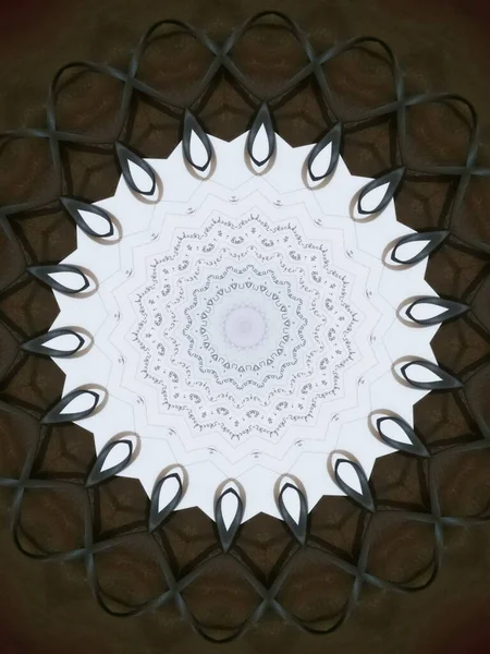 Ein Sehr Schönes Buntes Kaleidoskop — Stockfoto