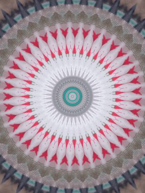 Çok güzel renkli bir kaleydoskop.