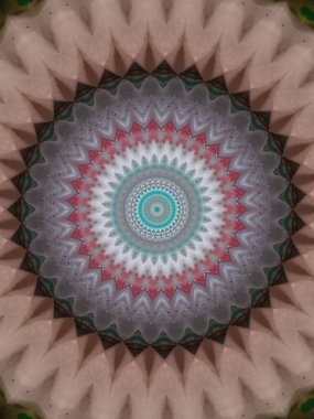 Çok güzel renkli bir kaleydoskop.