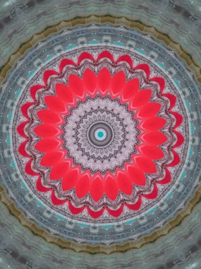 Çok güzel renkli bir kaleydoskop.