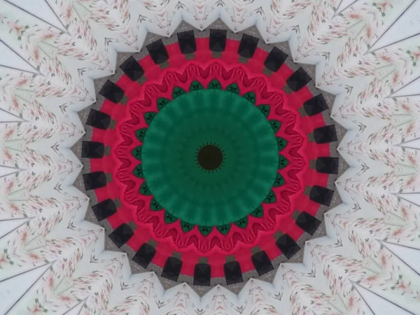 Çok güzel renkli bir kaleydoskop.