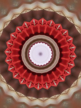 Çok güzel renkli bir kaleydoskop.