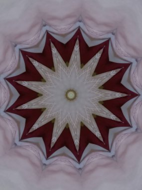 Çok güzel renkli bir kaleydoskop.