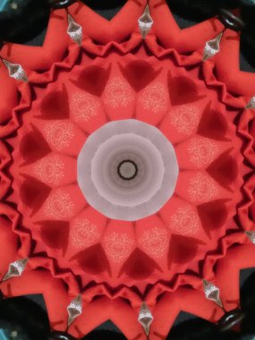 Çok güzel renkli bir kaleydoskop.