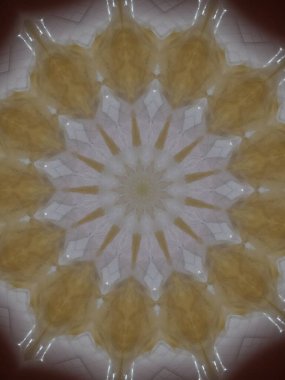 Çok güzel renkli bir kaleydoskop.