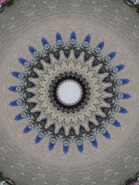 Çok güzel renkli bir kaleydoskop.