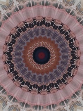 Çok güzel renkli bir kaleydoskop.