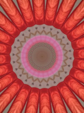 Çok güzel renkli bir kaleydoskop.