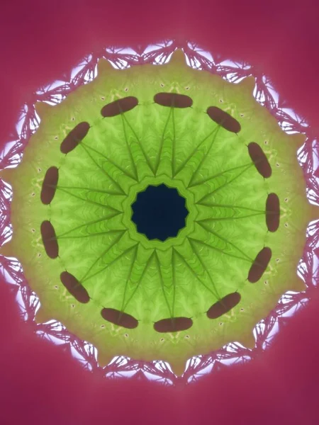 Caleidoscópio Colorido Muito Bonito — Fotografia de Stock