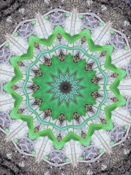 Ein Sehr Schönes Buntes Kaleidoskop — Stockfoto